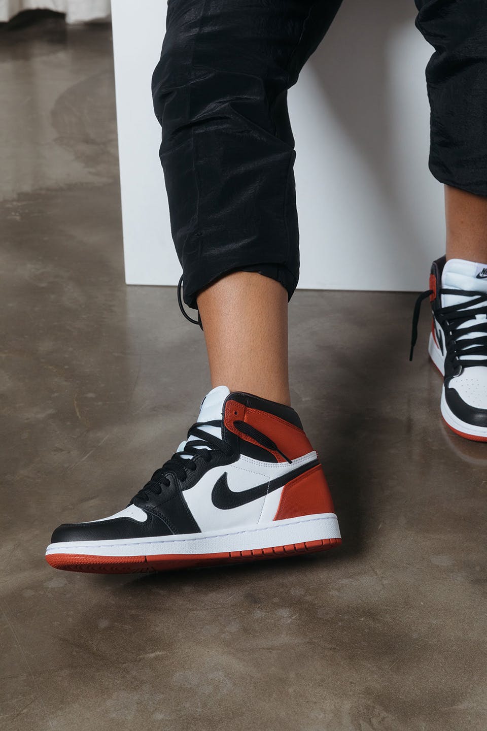 black satin toe air jordan 1